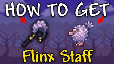 How to Get Flinx Staff in Terraria | Flinx Staff how to craft - YouTube