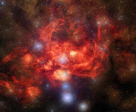 Dark Energy Camera Celebrates Its 10th Birthday with Stunning Photo of Lobster Nebula | Sci.News