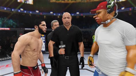 Islam Makhachev vs. Homer Simpson - EA Sports UFC 4 - Eagle Fights 🦅 - YouTube