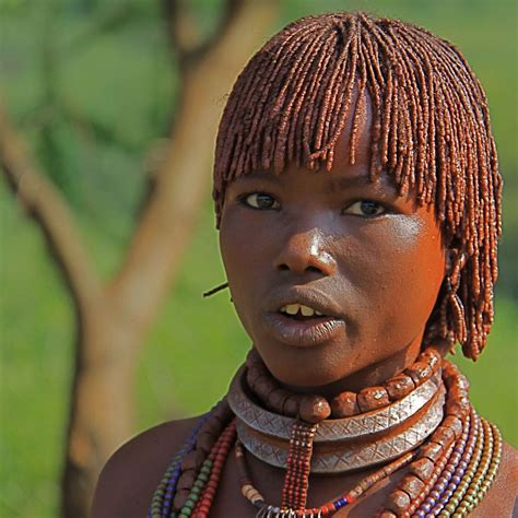 Home Décor Wall Hangings Hamer tribe in Ethiopia Wall Art Africa Omo Valley Canvas Portrait ...