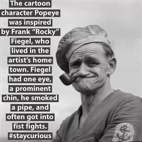 Was Frank 'Rocky' Fiegel the Inspiration for 'Popeye'? | Popeye the ...