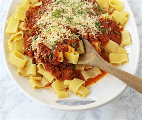 Beef Bolognese Sauce – Modern Honey