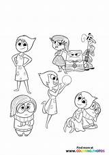 Inside Out  Coloring Pages For Kids Easy Free Print Or Download sketch template
