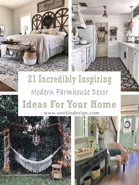 21 Incredibly Inspiring Modern Farmhouse Decor Ideas For Your Home