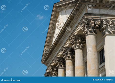 Historic Building Pillars, Columns and Capitals Editorial Stock Photo - Image of european ...