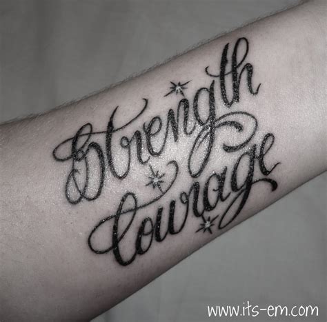 Tattoo Quotes About Courage. QuotesGram