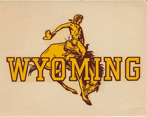 University of Wyoming Cowboys Decal