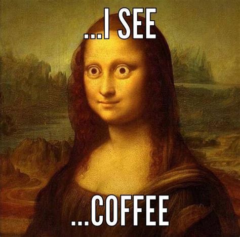 Coffee Jokes and Funny Art Parodies