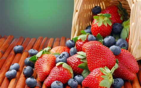 Basket Full of Berries | Full HD Desktop Wallpapers 1080p