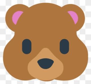 Bear Emoji Emoticon Clip Art - Bear Emoji Png Transparent Png (#5236462) - PinClipart