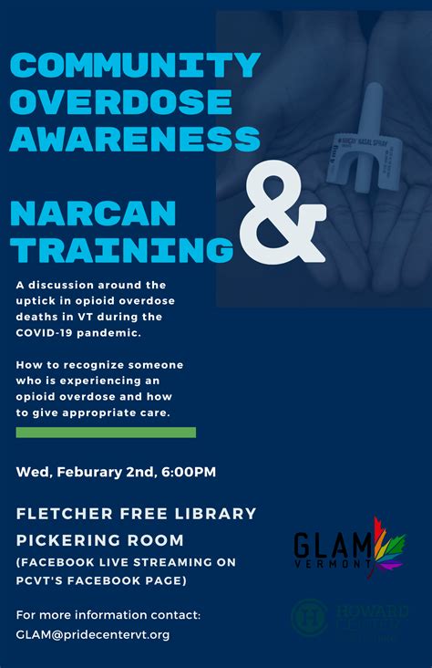 Community Overdose Awareness & Narcan Training