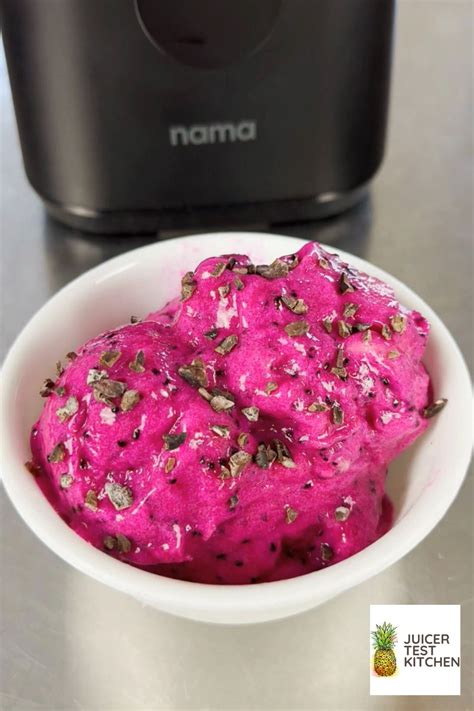 Purple Dragon Fruit Benefits + Tasty Nice Cream Recipe | Juicer Test Kitchen