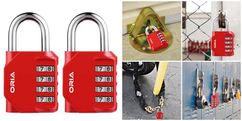 Secure sheds, lockers, and more w/ two combination locks at $7 Prime shipped (Save 30%)