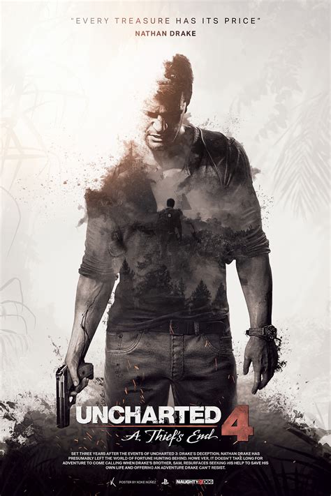 Uncharted 4: A Thief's End - Fan Poster on Behance