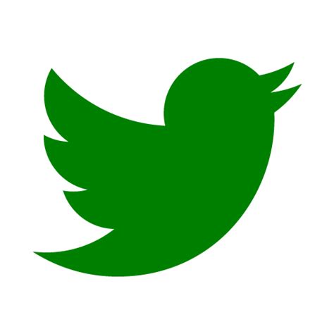 Green Twitter Icon - ClipArt Best