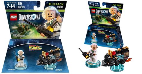 LEGO Dimensions Back to the Future Doc Brown Fun Pack Only $4.89 ...