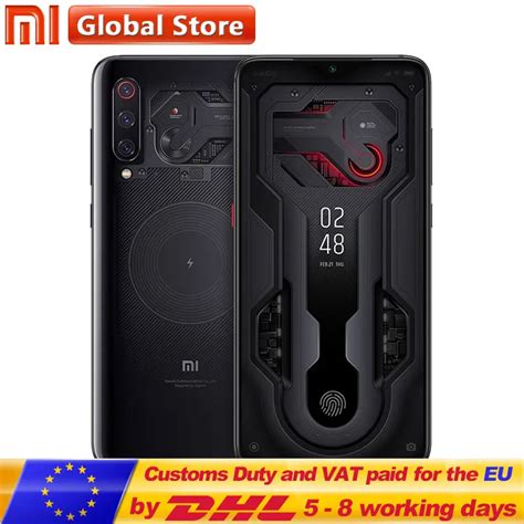 Xiaomi Mi 9 256GB ROM Transparent Edition Mi9 Telephone Snapdragon 855 ...