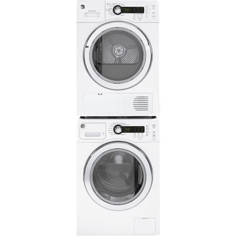 GE Compact Stackable Washer and Dryer Set - Overstock Shopping - Big Discounts on GE Washers ...