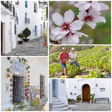 Destinations in La Axarquia, Andalucía, Spain