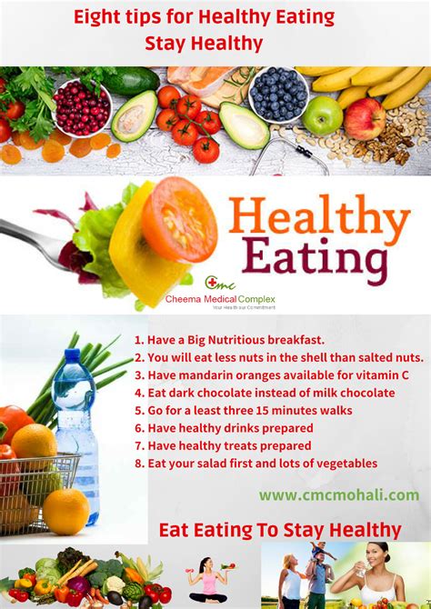 Start eating well with these eight tips for healthy eating. #eathealthy ...