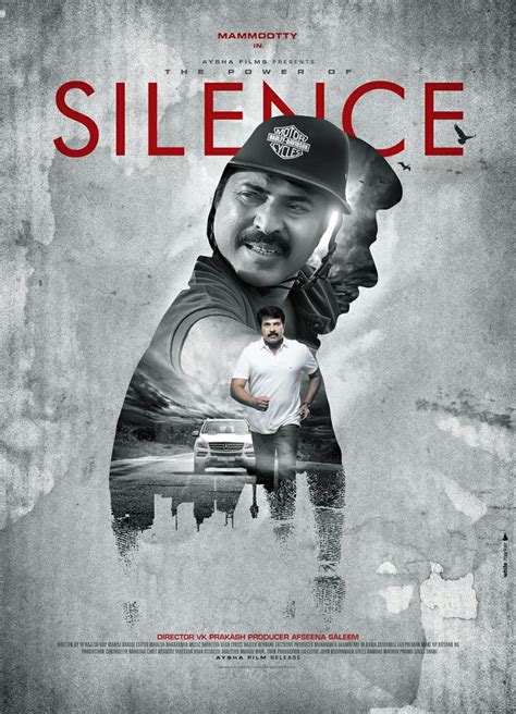 " SILENCE" Movie Poster ! Design by / white marker (> | Movie posters, Indian movies, Event ...