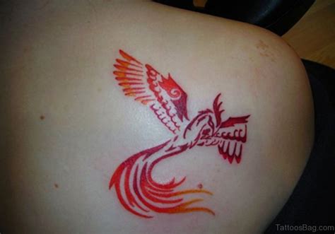 88 Fetching Phoenix Shoulder Tattoo Designs