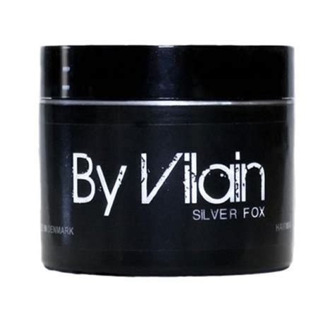 A Review of By Vilain Silver Fox Hair Wax | Silver fox hair, Silver fox, Hair product reviews