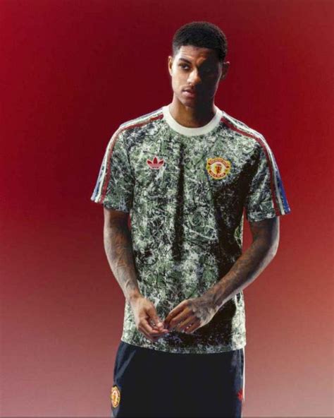 Football club Man Utd and The Stone Roses launch new Adidas collection