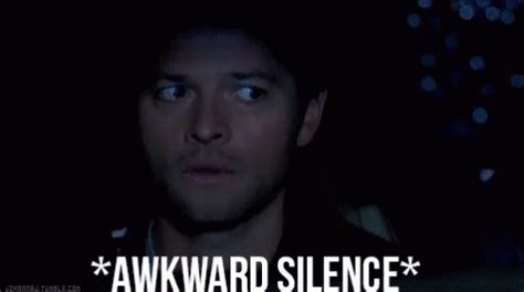 Awkward Silence Spn GIF - Awkward Silence SPN Supernatural - Discover ...