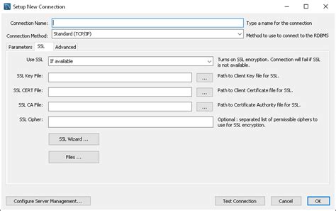 How to connect to database workbench - mixerhac