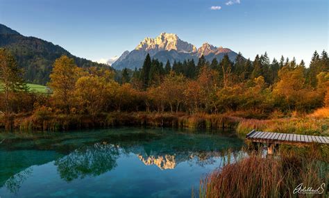 Zelenci Lake, Slovenia