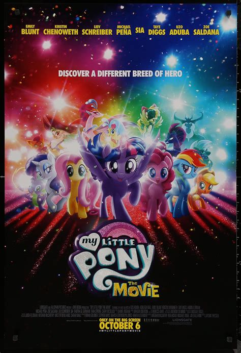 Equestria Daily MLP Stuff!: Six More MLP Movie Posters, 52% OFF