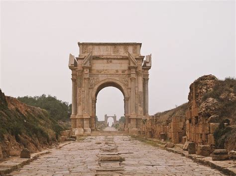 Archinerds on Instagram: “Arch of Septimius Severus, Leptis Magna ...