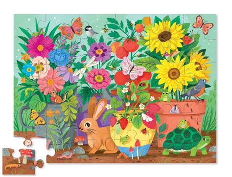 Garden Friends Floor Puzzle (36 pieces) | Crocodile Creek