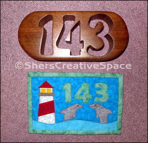 Sher's Creative Space: 143 Means I LOVE YOU