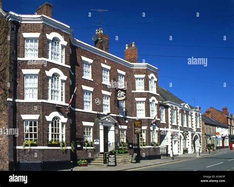 The Swan Inn, Tarporley High Street, Tarporley, Cheshire, England, UK ...