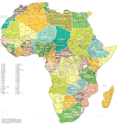 Pin on Africa | Africa map, Map, African countries map