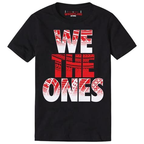 Buy Men's Black The Usos We The Ones Tribal T Shirt Online in Pakistan