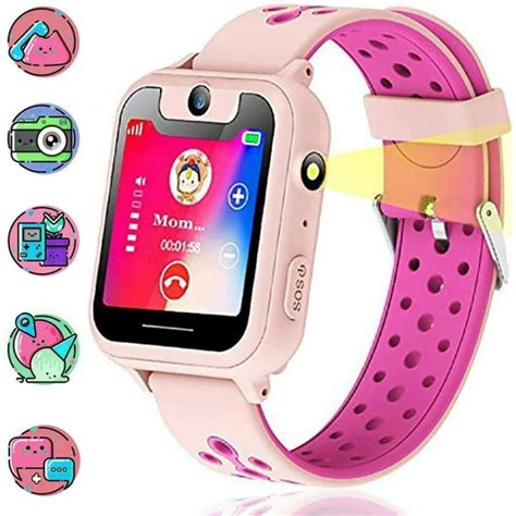 VONTER - VONTER Kids Smartwatch, Kids GPS Tracker Watch Smart Watch Phone for Kids SOS Camera ...