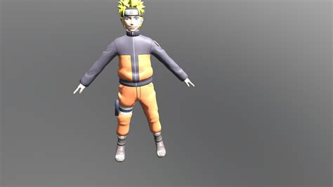 Naruto Rigged - Download Free 3D model by SniperAmbush (@rithul.kamesh) [775848d] - Sketchfab