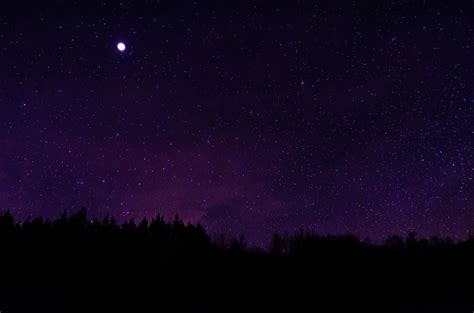 stars, Silhouette, Night sky Wallpapers HD / Desktop and Mobile Backgrounds