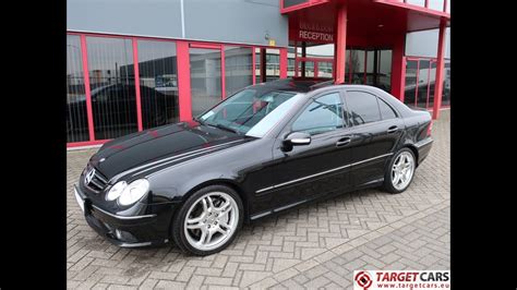 751103 MERCEDES C55 AMG 5.4L V8 367HP AUT 10-04 BLACK 52928KM LHD - YouTube