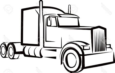 Simple Truck Drawing at PaintingValley.com | Explore collection of ...