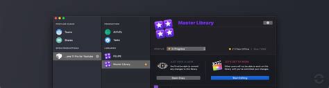 Postlab - New FCPX Library sharing plugin 🤔 : r/editors