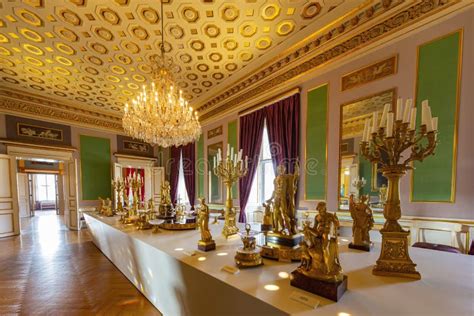 Interior View of the Amalienborg Palace Museum Editorial Stock Photo ...