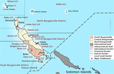 Bougainville Island PNG (Kieta, Papua New Guinea) cruise port schedule ...