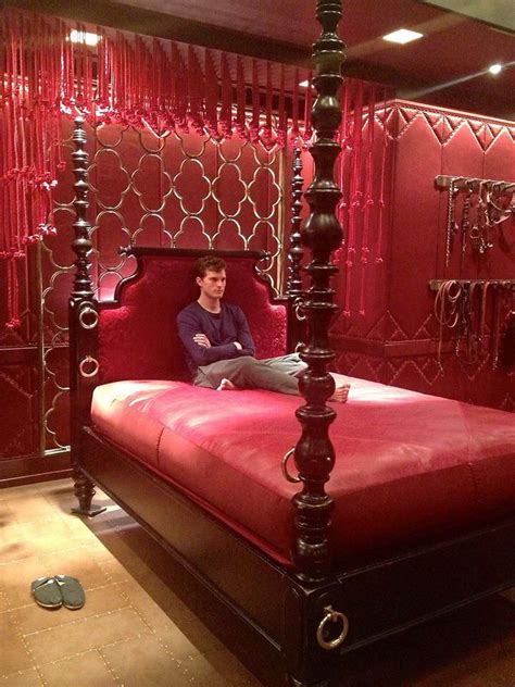 The famous "Red Room" from Fifty Shades of Grey. | Red rooms, Red room 50 shades, 50 shades of grey