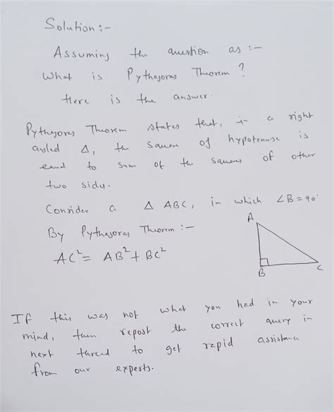 what is pitagora theorem please explain - Maths - Arithmetic Progressions - 16911941 ...