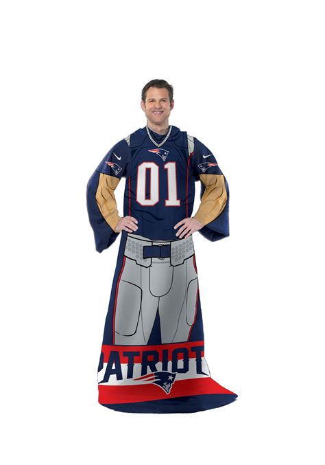 New England Patriots Uniform Comfy Throw