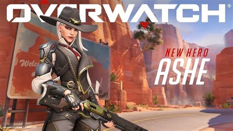 Ashe announced as the new hero for Overwatch